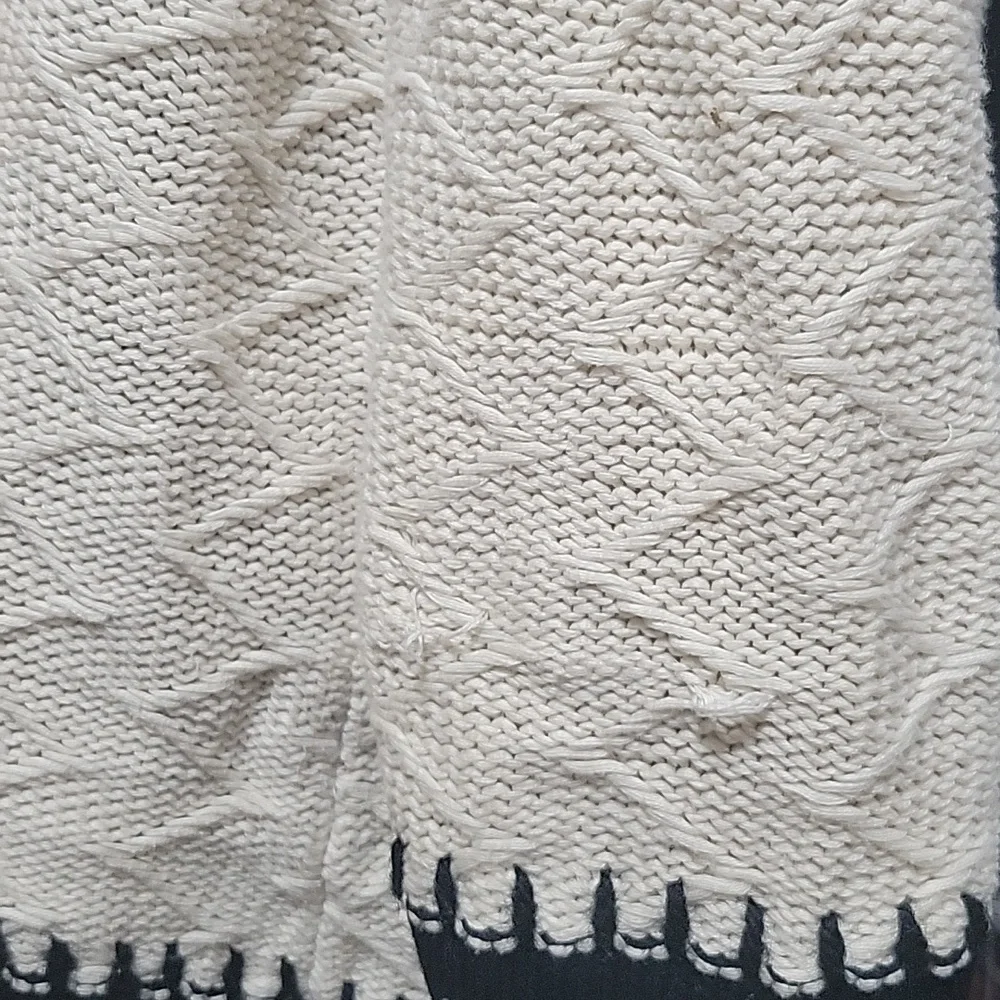Cabi 297 M Cream "Socialite" Knit Open Front Cardigan Sweater jacket - Picture 6 of 14